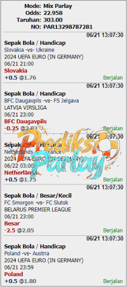 Prediksi Parlay 5 Tim